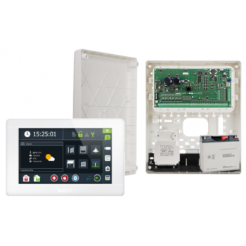 ZESTAW ALARMOWY SATEL INTEGRA 64 PLUS + INT-TSI-W + OPU-3P + AWT800 + 17Ah